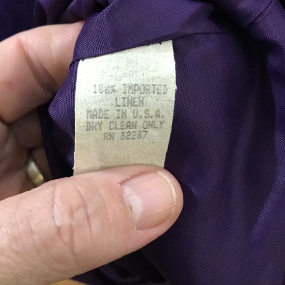 A Pea In The Pod maternity dress. Large. Linen - Picture 5 of 5